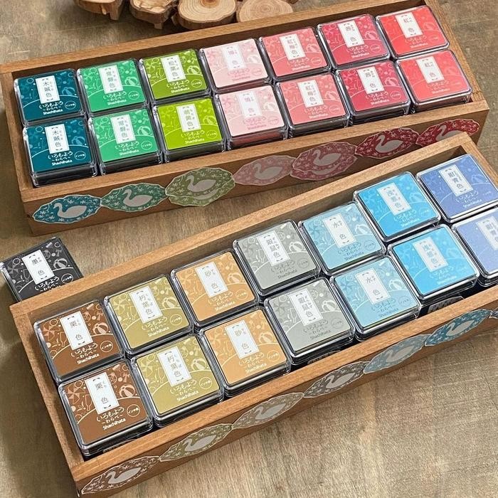 

Shachihata Mini Ink Pad Journal Stamp 02