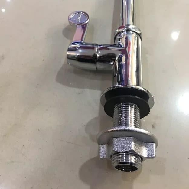 Kran Sink Wasser Tl 140 / Kran Cuci Piring Wasser Bambu Meja Tl 140 Gratisongkir