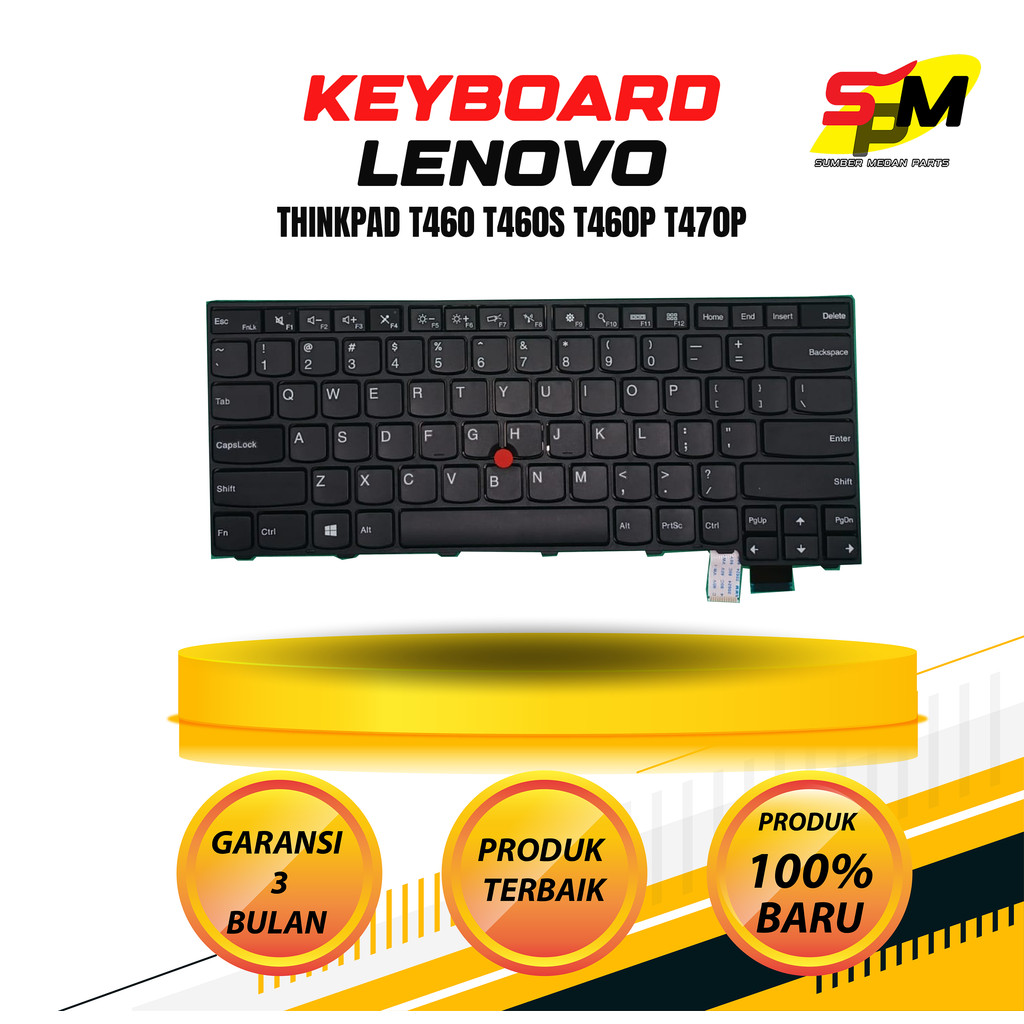 Keyboard Lenovo Thinkpad t460 t460s t460p Black