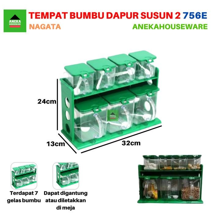 Tempat Bumbu Susun 2 Kitchen Set 756 E Nagata