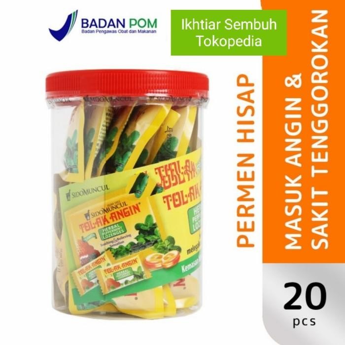 

(Allthebest) Permen Tolak Angin Toples isi 20 Sachet
