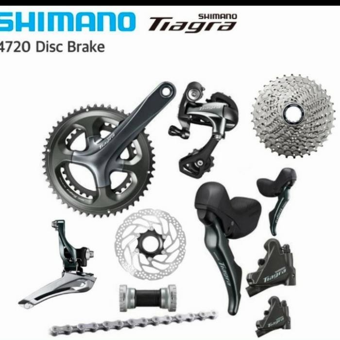 GROUPSET SHIMANO TIAGRA 4720 DISCBRAKE