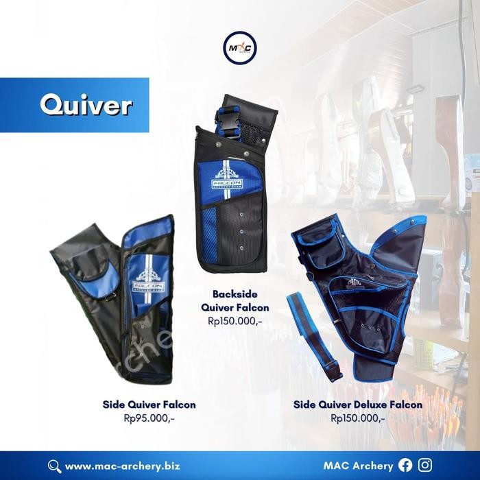 ASLI Quiver side / tas pinggang anak panah busur panahan murah READY STOCK