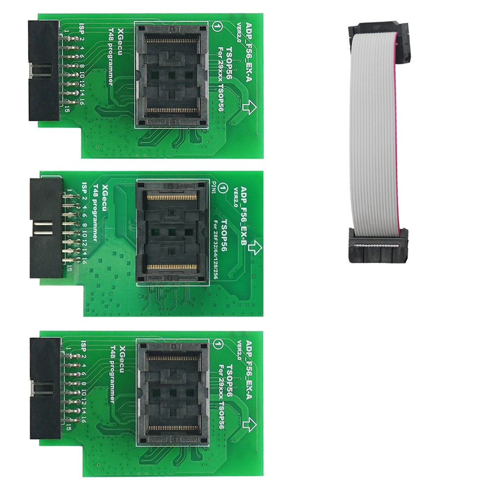

Original VER2.0 TSOP56 Adapter only for XGecu T48 programmer ADP_F56_EX-A ADP_F56_EX-B or
