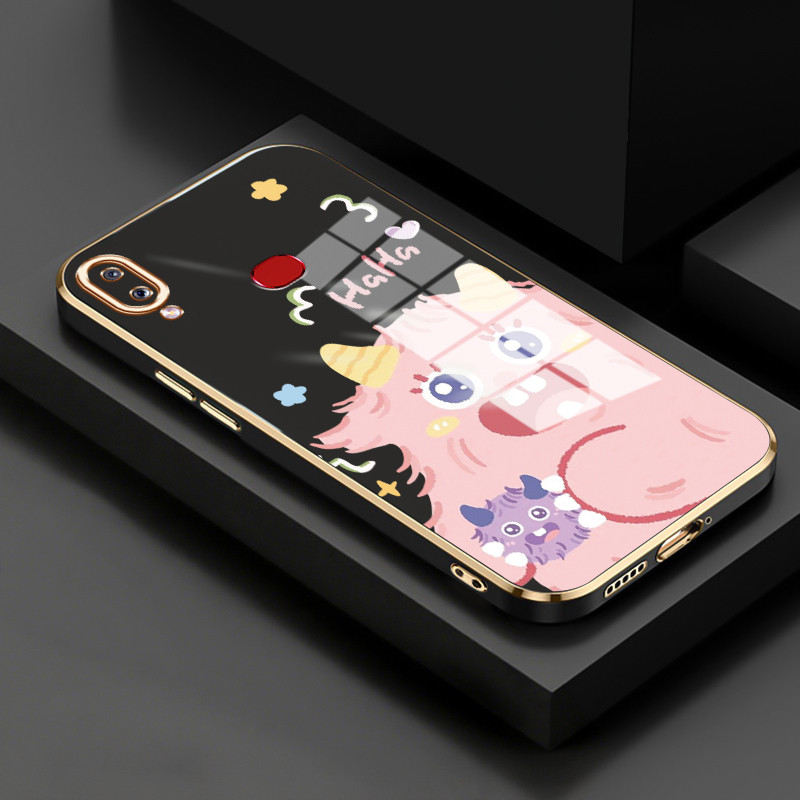 Casing Untuk Samsung Galaxy A10s M01s Case Casing Bola kecil yang bahagia silikon tahan HP Softcase 