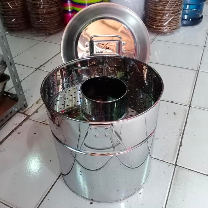 Dandang Bakso Stainless / Langseng Bakso Stainless Ukuran 35Cm