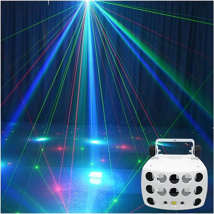 Lampu Disco Laser Panggung RGB Lighting Panggung Lampu sorot Spotlight