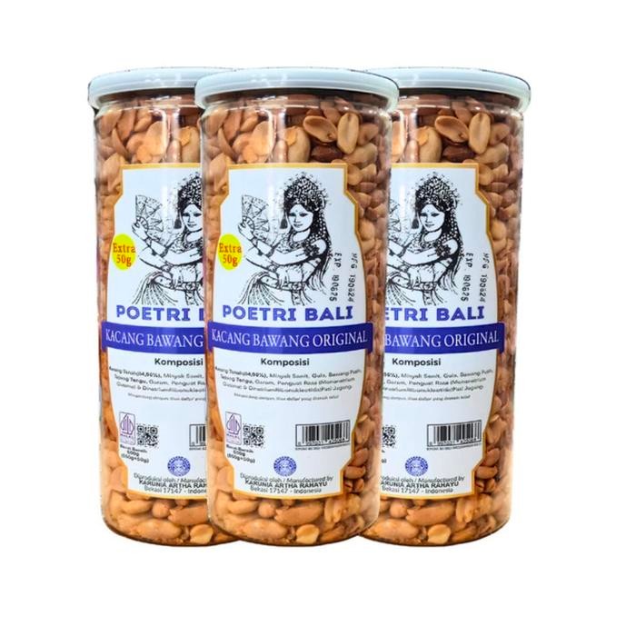 

Poetri Bali Kacang Bawang Original 550Gr