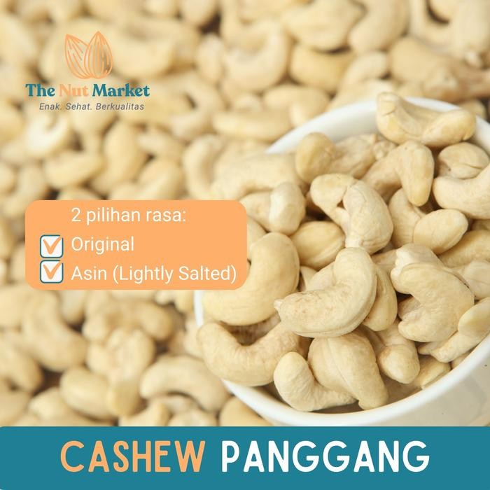 

Premium Kacang Mede Panggang (Roasted Cashew) Utuh 1 Kg Termurah