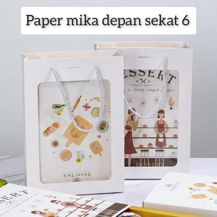 (Expert) KOTAK KUE MOONCAKE SEKAT 6 BOX KUE BULAN SEKAT 6 MBS-6-09 DESSERT