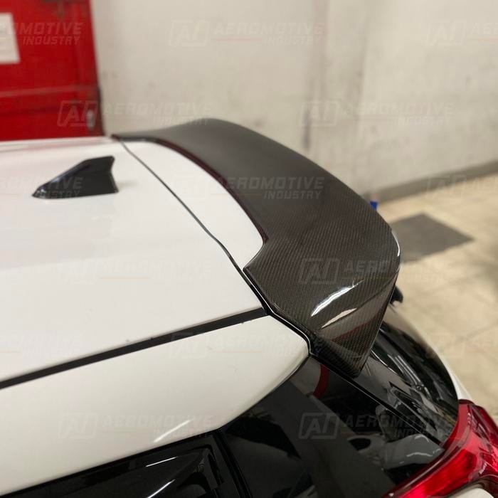 New Wing Spoiler Spoon Toyota Yaris Lele 2014-2018 Carbon Kevlar Termurah