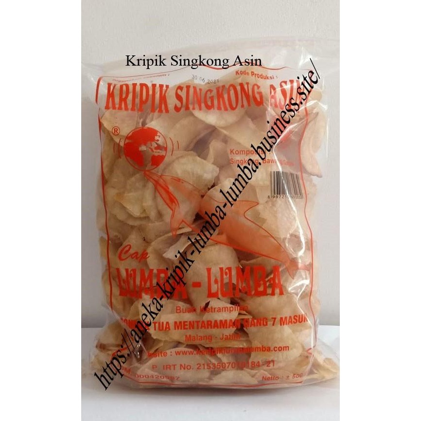 

(Expert) Kripik Singkong 500 Gram Cap Lumba-Lumba