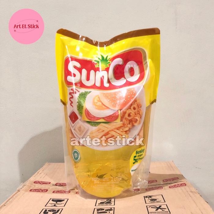 

Minyak Goreng Sunco 2 Liter Refill Kemasan Pouch