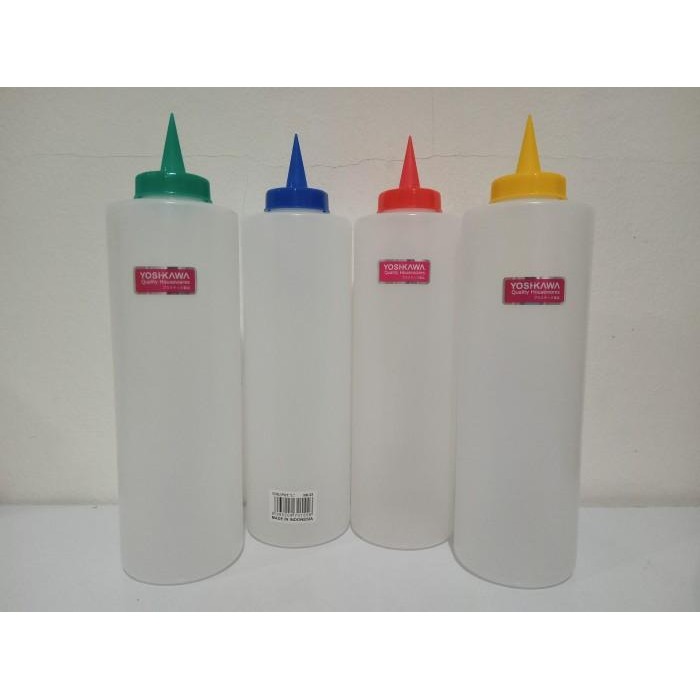 (Expert) Botol Saus Ujung lancip Besar - Botol Mayonaise Ujung lancip Murah