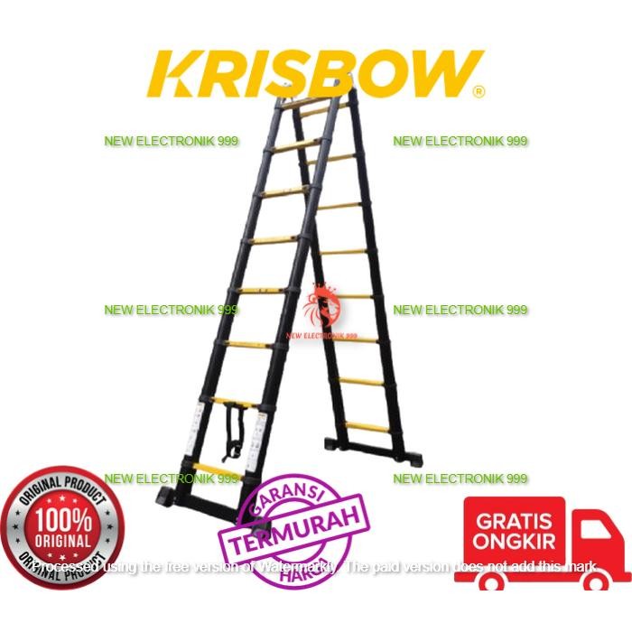 

Terlaris Krisbow 5 Mtr Tangga Teleskopik Ganda Prltd5014 10464221