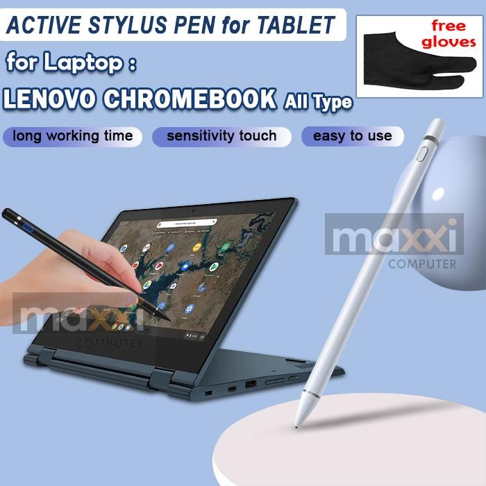 Lenovo Chromebook Flex Slim Yoga Stylus Pen Pencil Pensil Touch Laptop