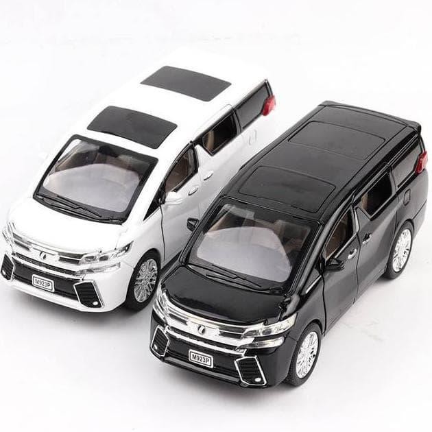 BEST SELLER NEW DIECAST XLG MOBIL TOYOTA VELLFIRE VOXY 1/24 METAL BESI MAINAN ANAK TERMURAH