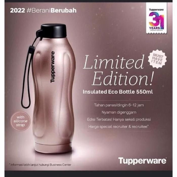 Tupperware insulated eco bottle / termos botol num