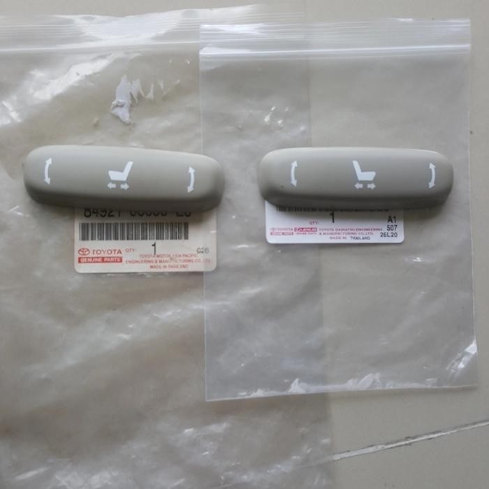 Stok Terbatas Knob Power Seat Switch Slide & Vertical Kanan Kiri Camry 06-09