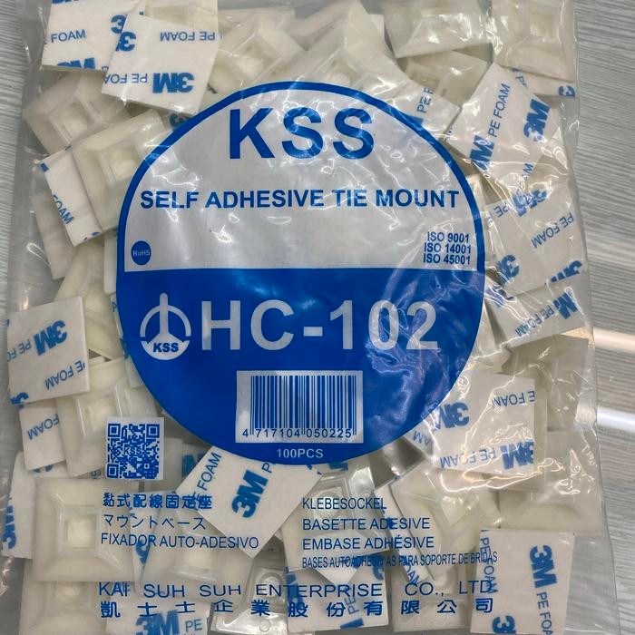 

Pengikat Cable Tie Mount Hc-102 Kss