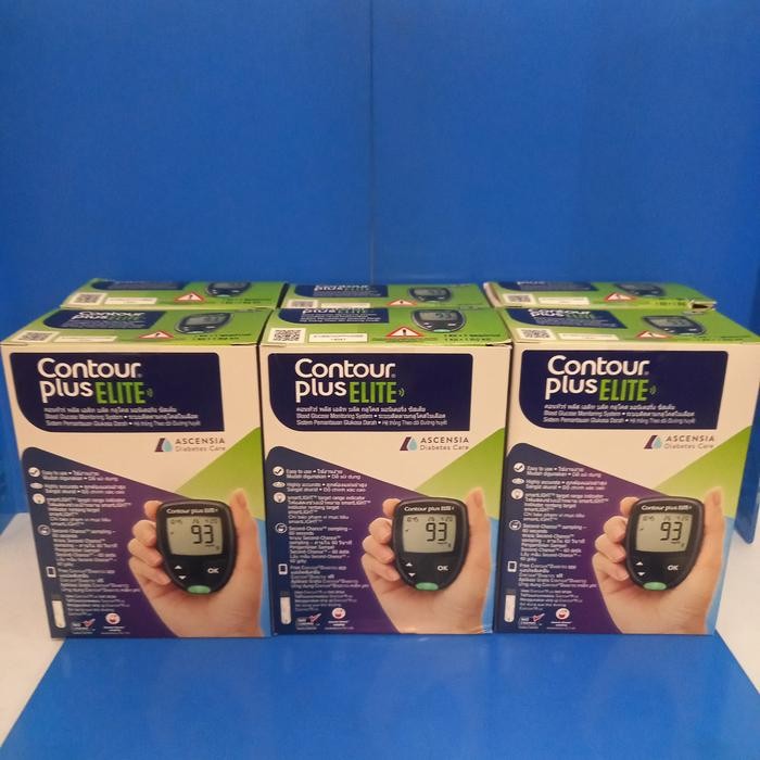 Contour Plus Elite - Alat Cek Gula Darah - Alat aja. ASCENSIA Diabetes Care.*