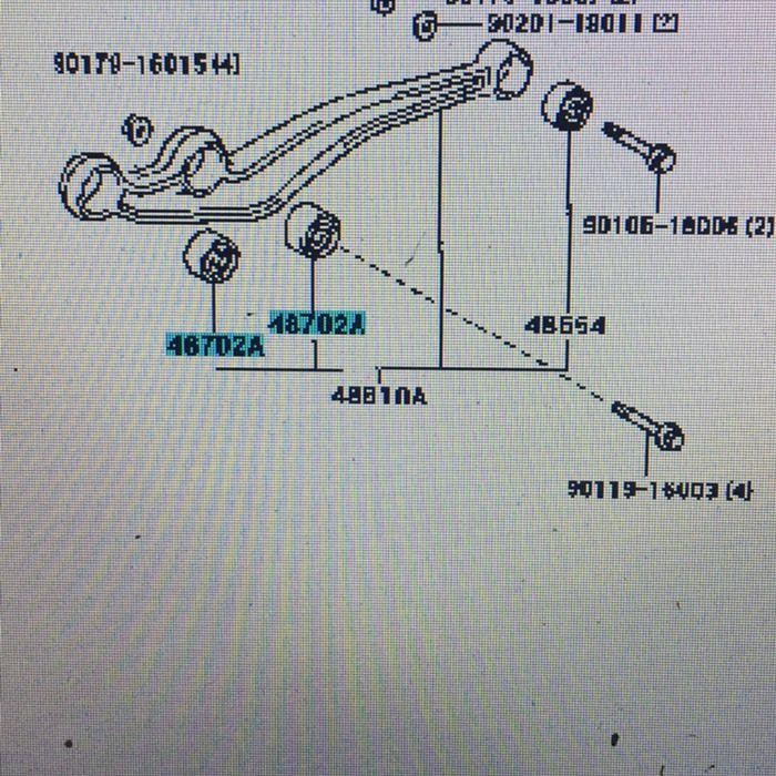 Bushing Arm Bosh Arm Land Cruiser Fr Vx80 Hdj80 Vx100 Hdj100 Thailand