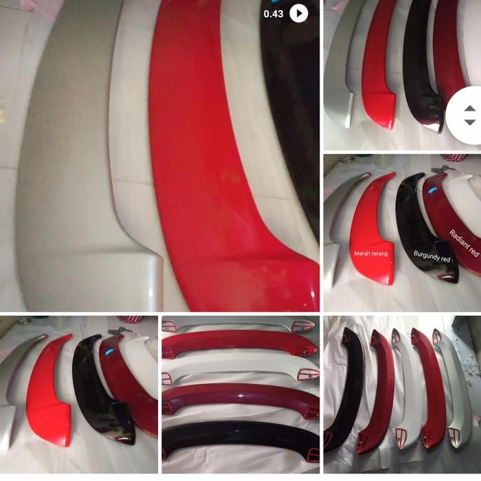 PREMIUM SPOILER SUZUKI SWIFT 2005-2012