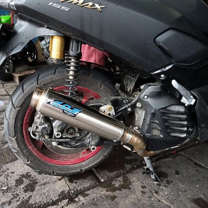 PREMIUM Knalpot Dos Muffler Original Nmax Stainless original racing jogja Asli