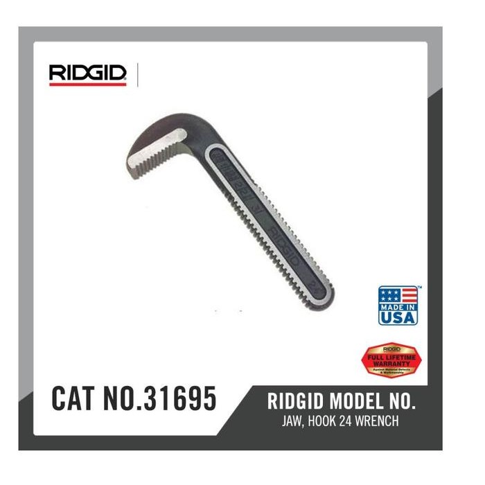 Paling Murah Ridgid Jaw Hook 24 Wrench 31695