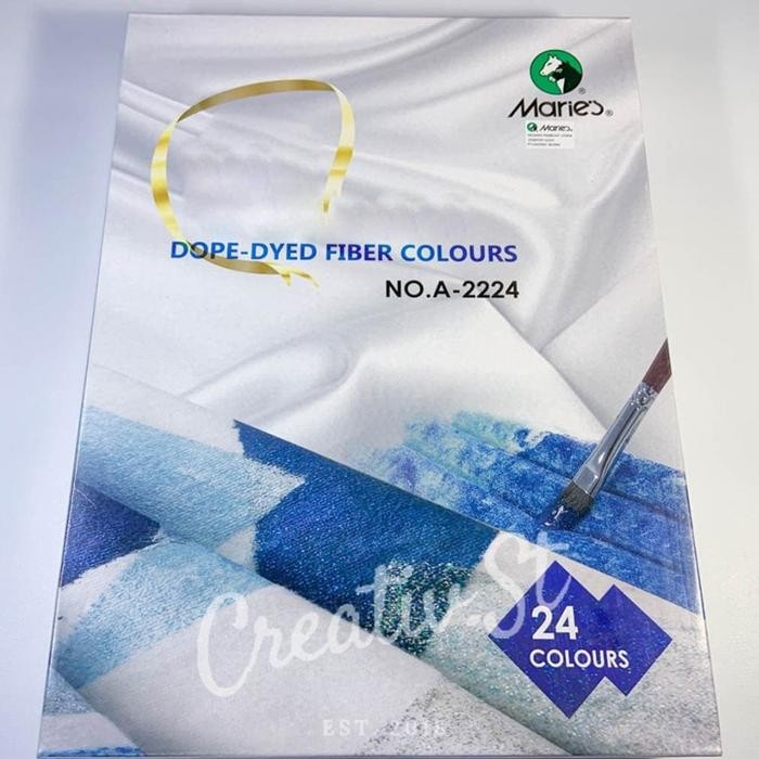 

Maries Fabric Paint Cat Kain Baju 24 Warna SET