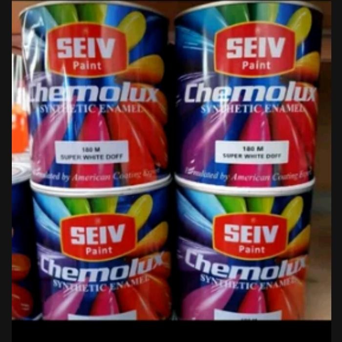 CAT BESI KAYU,CAT MINYAK CAT SEIV SUPER WHITE DOFF/PUTIH DOF