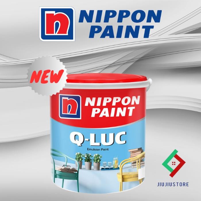 Q-LUC CAT TEMBOK Q LUC 4,5KG CAT TEMBOK NIPPON PAINT Q LUC CAT NIPPON