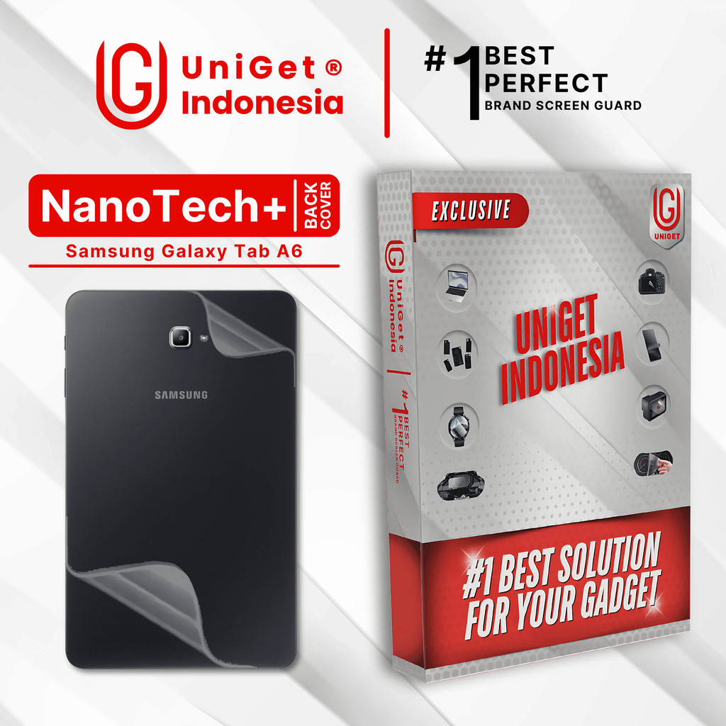 UniGet EPU BIO GENESIS Hydrogel for Samsung Galaxy Tab A6 / Back Cover Guard (Nanotech+ 100% Recycle