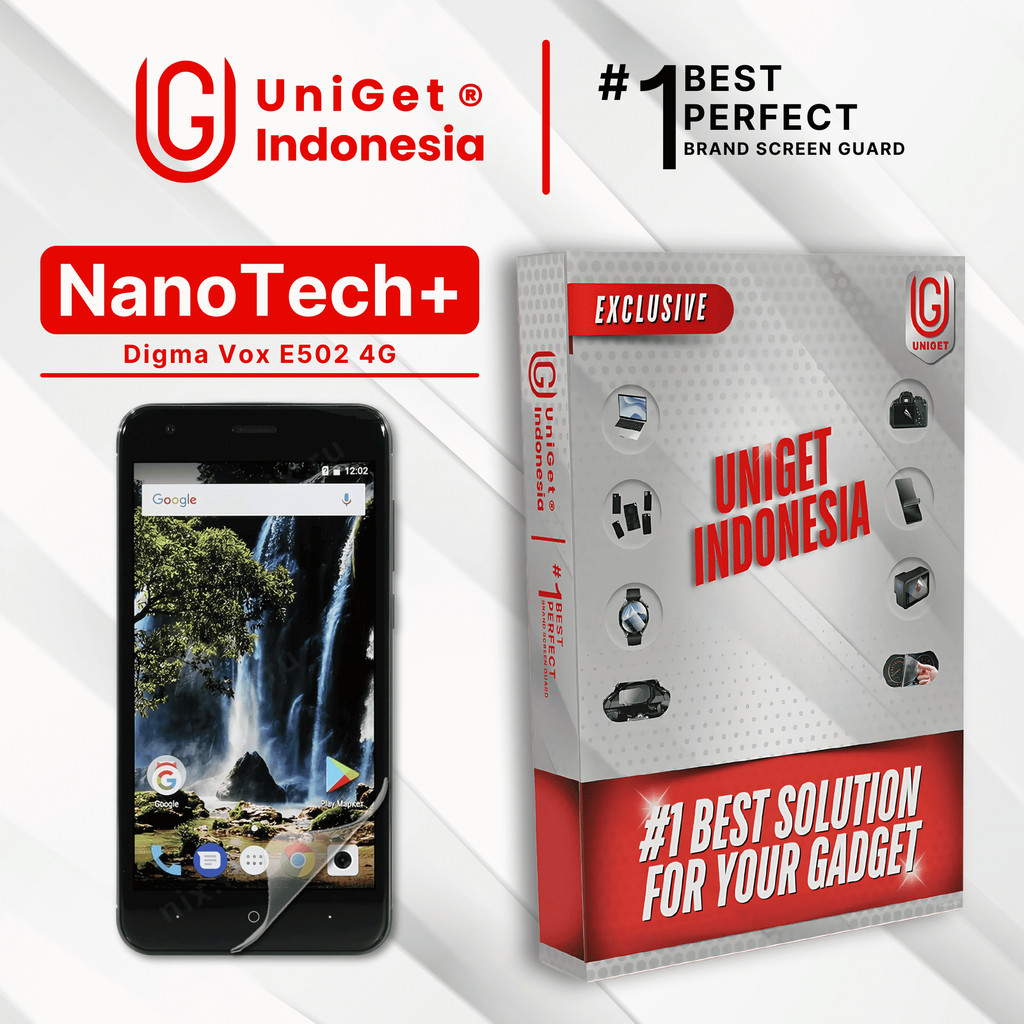 UniGet EPU BIO GENESIS Hydrogel for Digma Vox E502 4G / Screen Guard (Nanotech+ 100% Recycle) Premiu