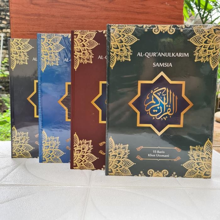 

Al Quran Samsia Non Terjemah Ukuran Super A4 Kertas Hvs Hard Cover Putih