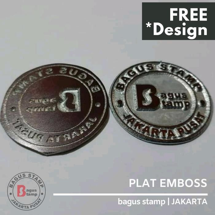 

Plat Stempel Emboss / Plat Emboss