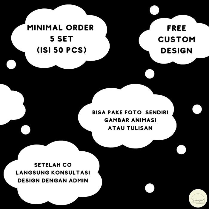 

ISI 50 PCS AMPLOP LEBARAN UNIK / CUSTOM DESIGN / POU SERUT / AMPLOP THR CUSTOM