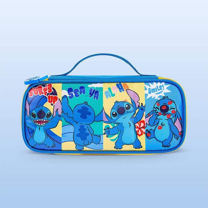 

Ataru Tempat Pensil Stitch - Biru Pouch Pensil Pulpen Pencil Case Tempat Alat Tulis Peralatan Tulis