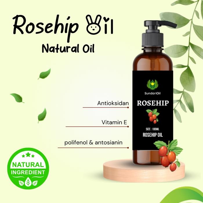 NEW ROSEHIP OIL MINYAK ANTIAGING MINYAK ROSEHIP SEED OIL