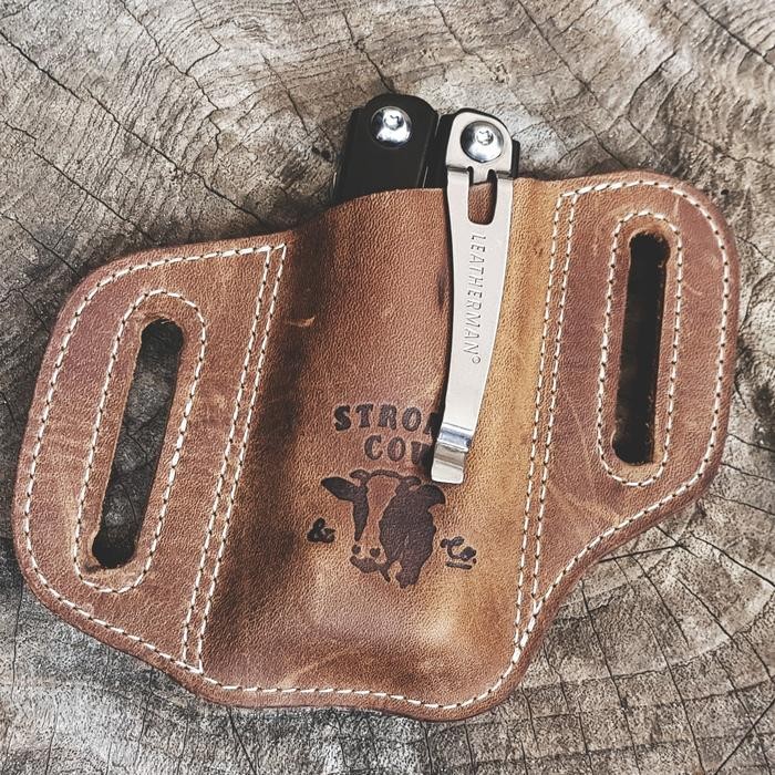 LEATHERMAN LEATHER HOLSTER / WINGMAN /REV / POUCH EDC / SARUNG KULIT