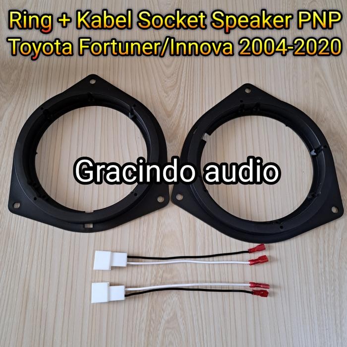 Ring + Kabel Soket Speaker PNP Toyota Fortuner / Innova 2004-2020
