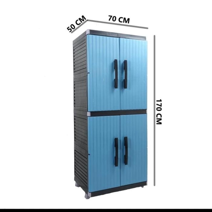 Lemari Plastik Lemari 2 Pintu Miami Lemari Pakaian 2 Pintu Miami