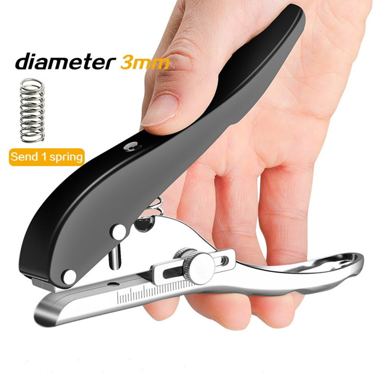 Metal Hand Punch Screw Covers Hole Punch Single Hole Punch Pliers Round Hole Punch Hand Punch Woodwo