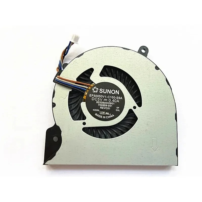 Laptop CPU Fan For HP EliteBook Folio 9470 9470M 9480M Cooling Fan 702859-001
