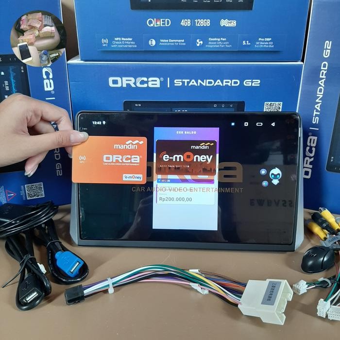 Tv Mobil OEM Head Unit Mitsubishi XPANDER OEM XPANDER ORCA RC-8887