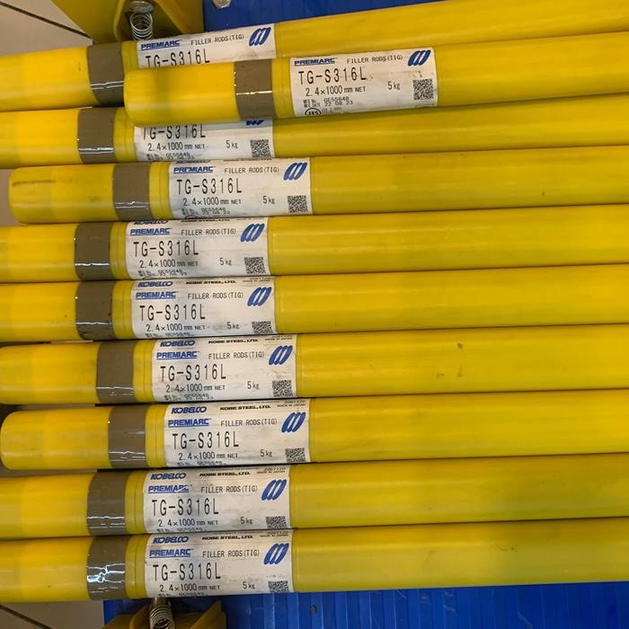 Kawat Las Tig Argon SS Kobelco TGS 316L 2,4MM x 1000 (5kg)