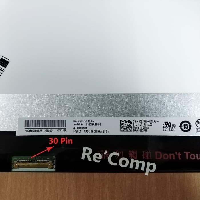 LED LCD LAPTOP DELL INSPIRON 13 5000 5368 5378 5379 P69G DG7J1 FULL HD