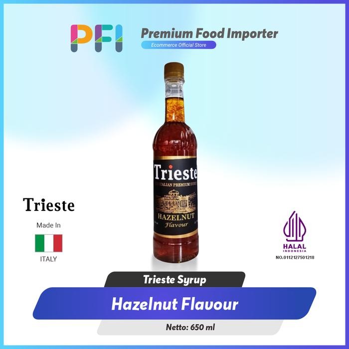 

Dijual Syrup Trieste Hazelnut Flavour 650Ml Sirup Hazelnut