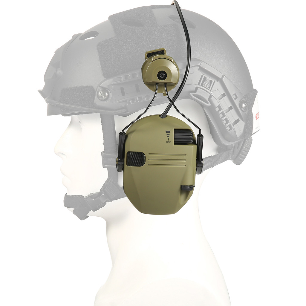 New Generation WK Tactical Electronic Shooting Earmuff Anti-noise Headphone&Helmet Version Headset