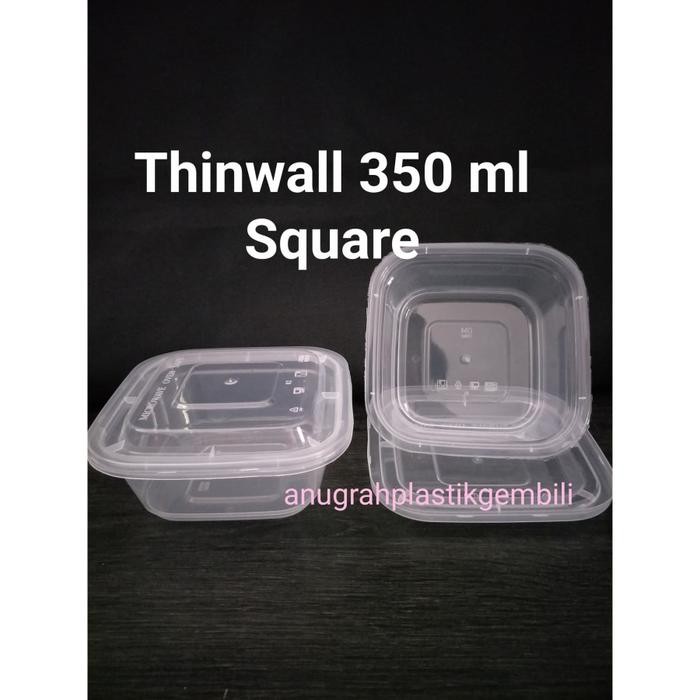 

Promo Thinwall 350 Ml Square Kotak Puding Salad Perslop Tbk